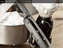 Tablet Screenshot of gidgetsbarbershop.com